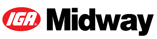 A theme logo of Midway IGA